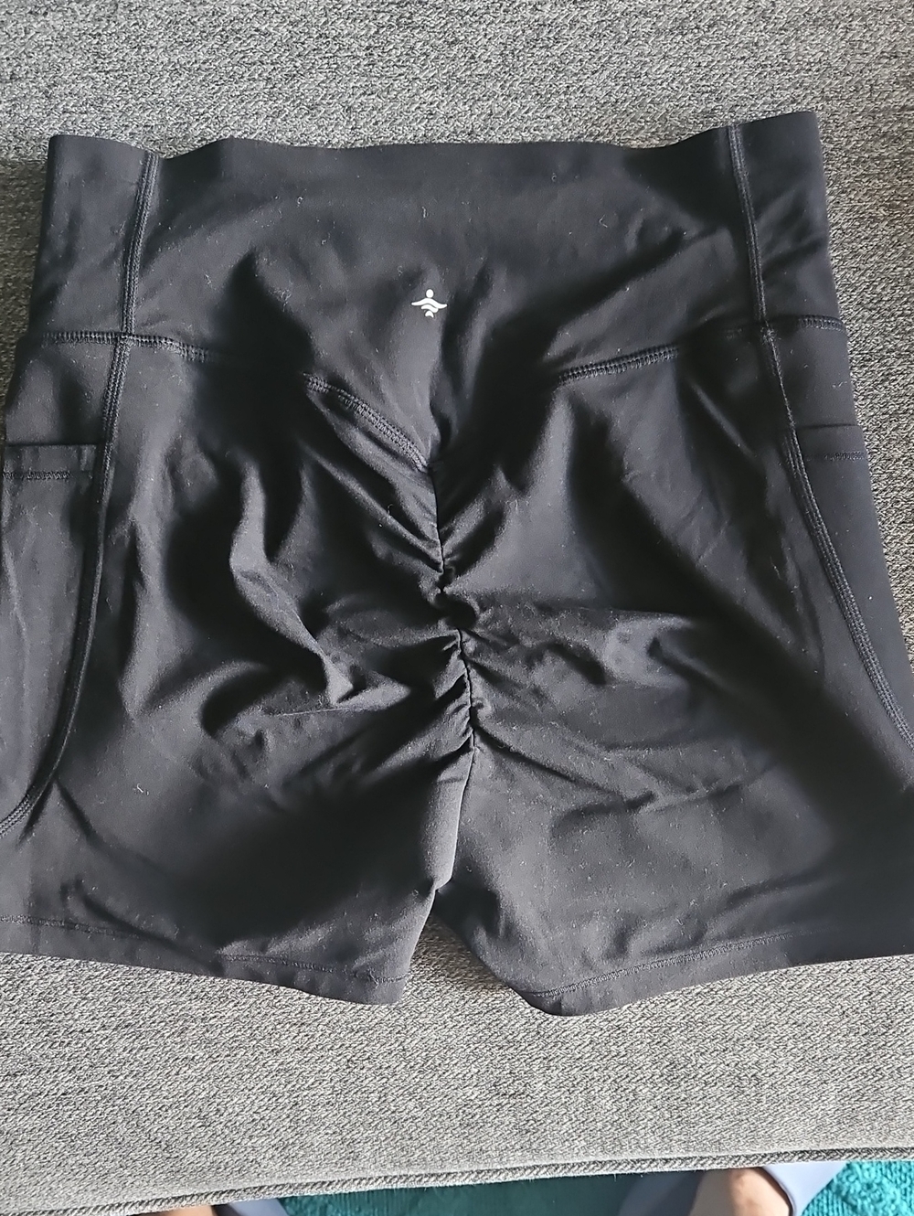 HALARA Black High-Rise Shorts S - Picture 4 of 5